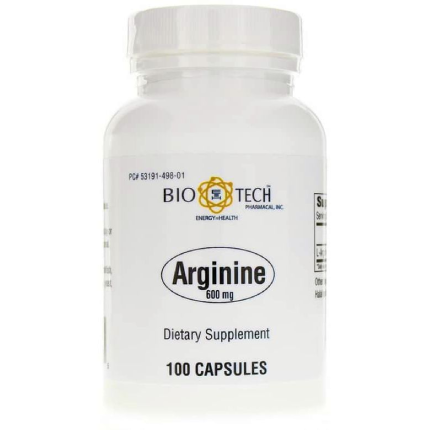 Bio-Tech Pharmacal Arginine (600 mg) 100 caps