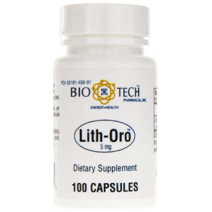Bio-Tech Pharmacal Lith-Oro 5 mg 100 caps