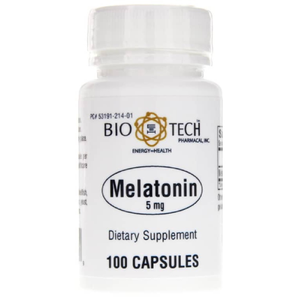 Bio-Tech Pharmacal Melatonin 5 mg 100 caps
