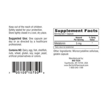 Bio-Tech Pharmacal - Melatonin 5 mg - 100 caps