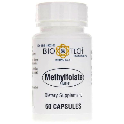 Bio-Tech Pharmacal Methylfolate (5-MTHF) 60 caps