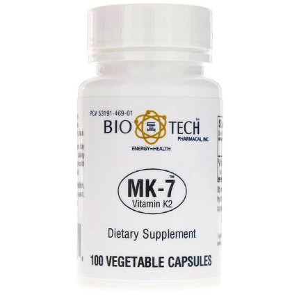 Bio-Tech Pharmacal MK-7 (Vitamin K2) 100 caps