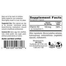 Bio-Tech Pharmacal - MK-7 (Vitamin K2) - 100 caps