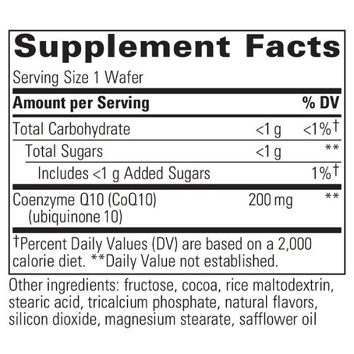 Integrative Therapeutics - Vitaline CoQ10 200 mg Chocolate - 30 chews