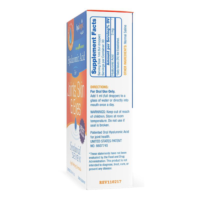 Hyalogic - Synthovial Seven Hyaluronic Acid - 1 oz
