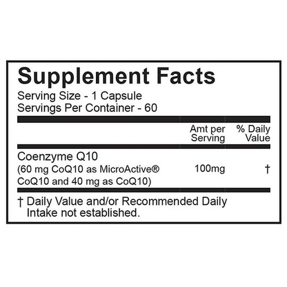 Jigsaw Health - CoQ10 w/SRT - 60 vcaps