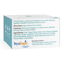 Hyalogic - Face Cream Hyaluronic Acid - 2 oz