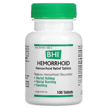BHI Hemorrhoid Relief 100 tabs