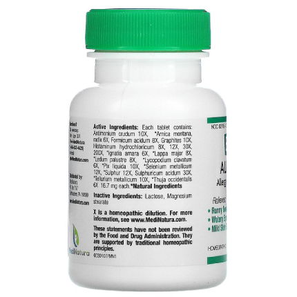 BHI Homeopathics - Allergy Relief - 100 tabs