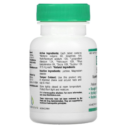 BHI Homeopathics - Skin Eczema Relief - 100 tabs