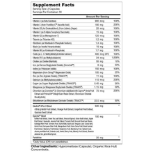 Zahler - Multivitamin Metabolism - 60 caps