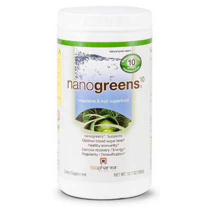 BioPharma Scientific Nanogreens 10 Green Apple 12.7 oz
