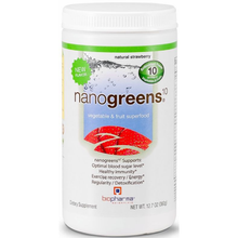 BioPharma Scientific Nanogreens 10 Strawberry 12.7 oz