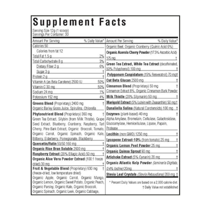 BioPharma Scientific - Nanogreens 10 Strawberry - 12.7 oz