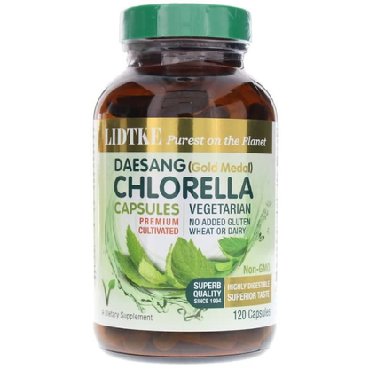 Lidtke Chlorella Capsules 120 caps