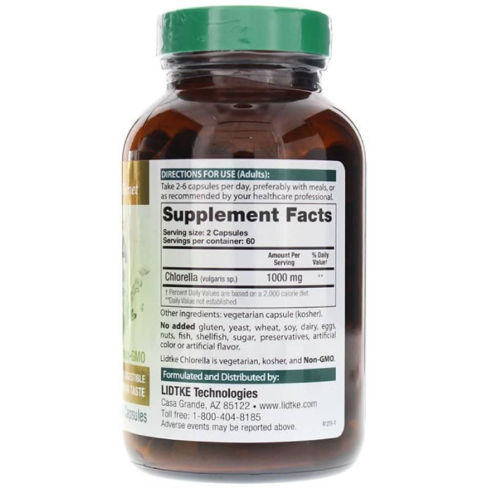 Lidtke - Chlorella Capsules - 120 caps
