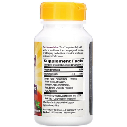 Nature's Way - Orchard Fruits - 60 caps