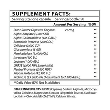 Master Supplements - Enzalase - 50 caps