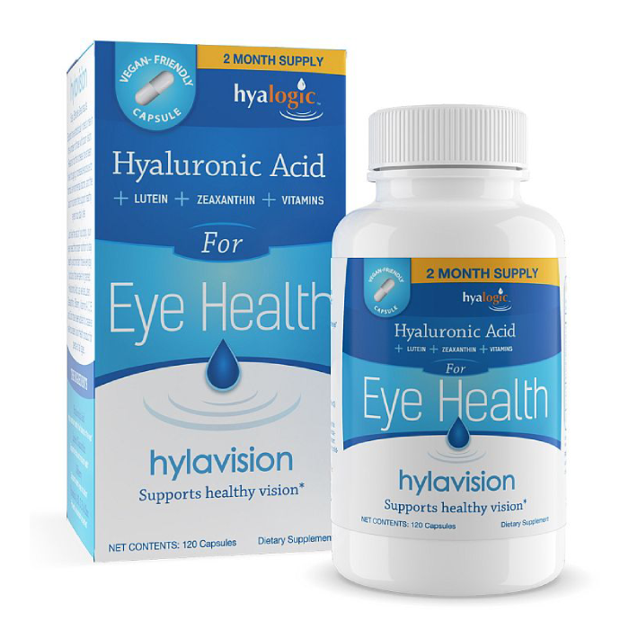 Hyalogic HylaVision Hyaluronic Acid 120 caps