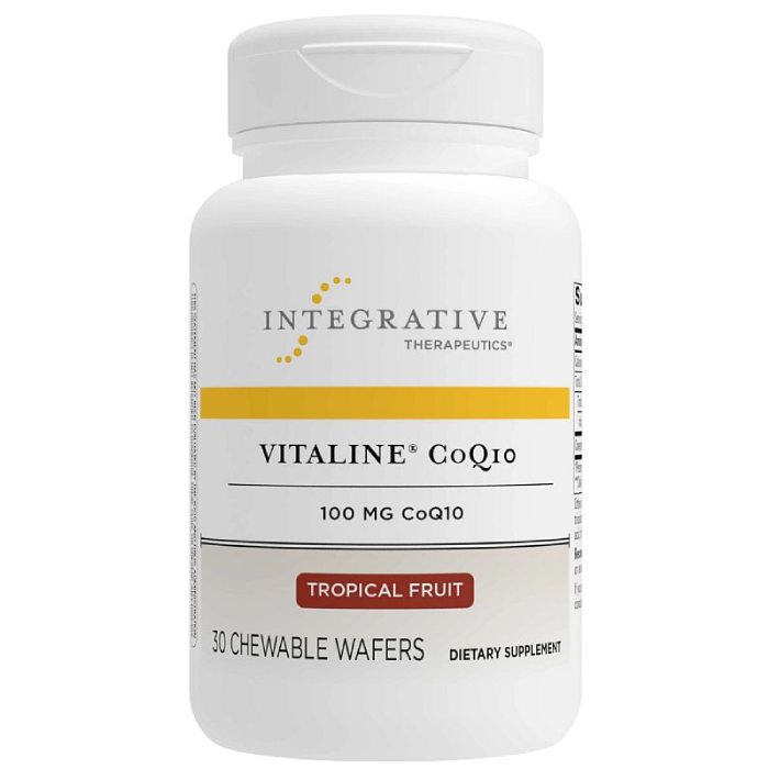 Integrative Therapeutics Vitaline CoQ10 100 mg Tropical Fruit 30 chews