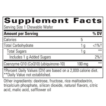 Integrative Therapeutics - Vitaline CoQ10 100 mg Tropical Fruit - 30 chews
