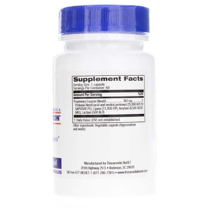 Theramedix BioSET - Fat High Lipase Digestion - 60 vcaps