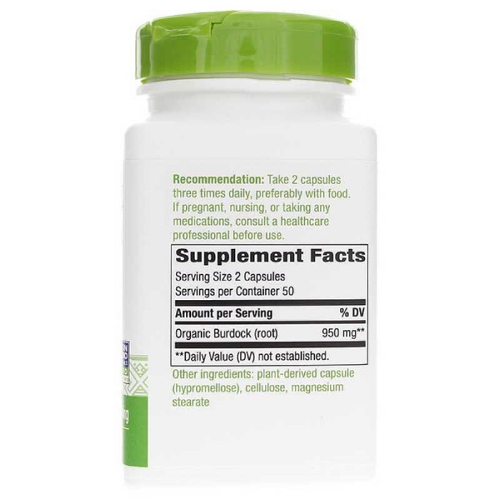 Nature's Way - Burdock Root - 100 caps