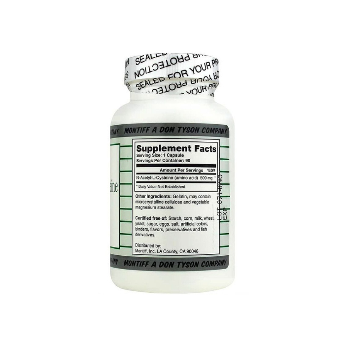 Montiff - Pure N-Acetyl - L-Cysteine - 90 caps