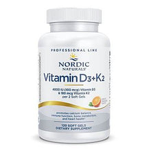 Nordic Naturals Vitamin D3 + K2 120 gels