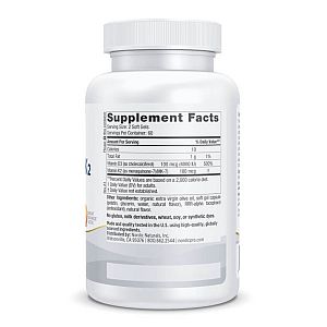Nordic Naturals - Vitamin D3 + K2 - 120 gels