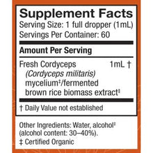 Host Defense Mushrooms - Cordyceps Extract - 2 oz