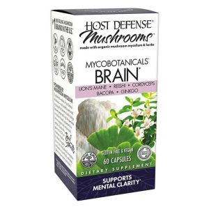 Host Defense Mushrooms MycoBotanicals: Brain 60 caps