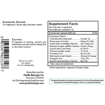 Pacific BioLogic - Body Specific-Hair - 90 caps