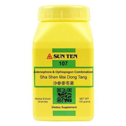 Sun Ten Adenophora & Ophiopogon (Sha Shen Mai Dong Tang) 100 grams