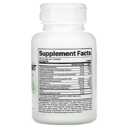 Jigsaw Health - Activated B w/SRT - 120 tabs