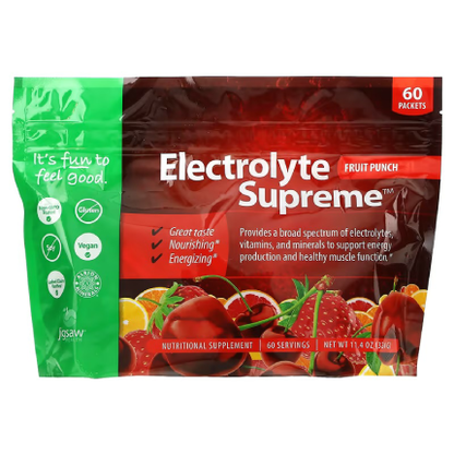 Jigsaw Health Electrolyte Supreme Fruit Punch 60 pkts
