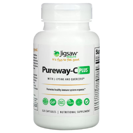 Jigsaw Health Pureway-C Plus (Lysine & Quercetin) 120 caps