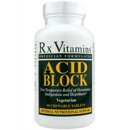 Rx Vitamins Acid Block 60 chews