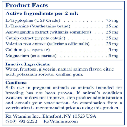 Rx Vitamins – Liquid Nutri clam - 4 oz