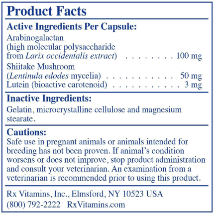 Rx Vitamins – Immuno Support - 60 caps