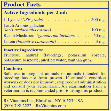 Rx Vitamins – Liquid Immuno - 2 oz