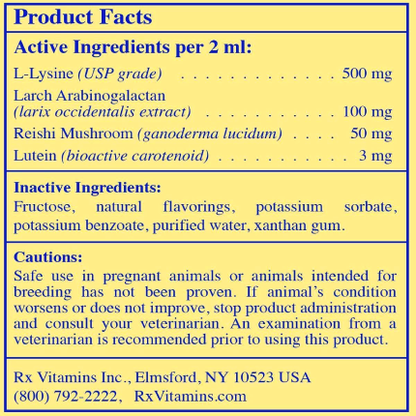 Rx Vitamins – Liquid Immuno - 2 oz