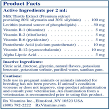 Rx Vitamins – Liquid Hepato - 4 oz