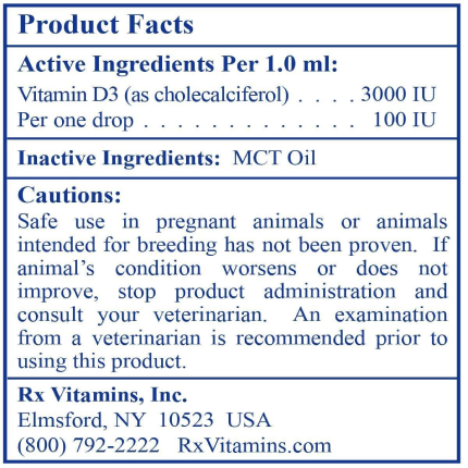 Rx Vitamins – Rx D3 - 2 oz