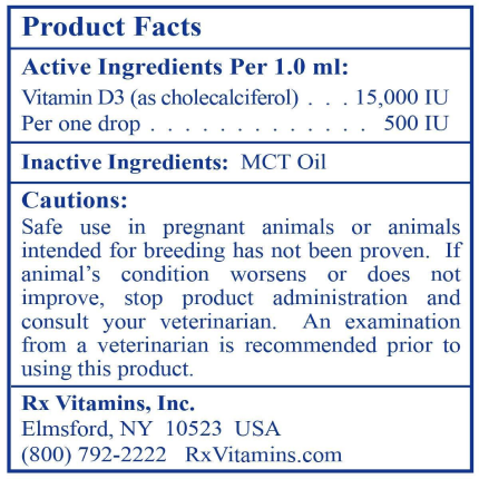 Rx Vitamins – Rx D3 Forte - 2 oz