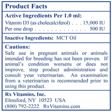 Rx Vitamins – Rx D3 Forte - 2 oz