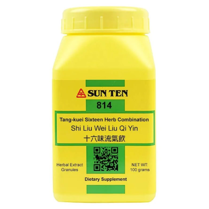 Sun Ten Tang-kuei Sixteen Herb (Shi Liu Wei Liu Qi Yin) 100 grams