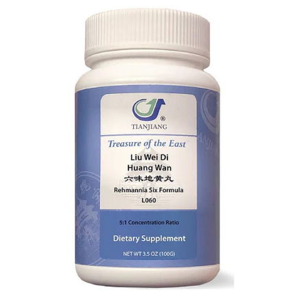 Treasure of the East Liu Wei Di Huang Wan (Rehmannia Six Formula) 100 caps