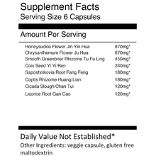 Treasure of the East - Shi Zhen Fang (Lonicera Smilax Comb) - 100 caps