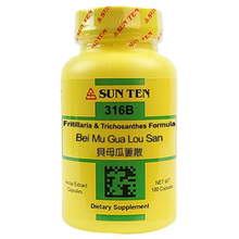 Sun Ten Fritillaria & Trichosanthes (Bei Mu Gua Lou San) 100 caps